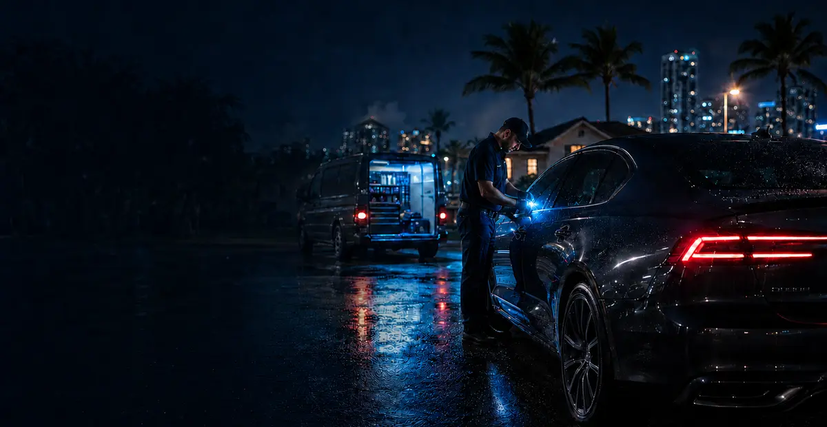 Automotive locksmith service